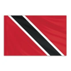Trinidad And Tobago Indoor Nylon Flag 3'x5'