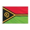 Vanuatu Outdoor Nylon Flag 2'x3'
