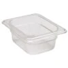 Food Pan 1/8 X 2" Camwear Clear