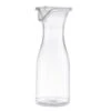 Carafe/Lid, 19 Oz, Clear, Plastic Lid