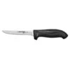 Scalloped Utility Knife, Black Handle, 5"
