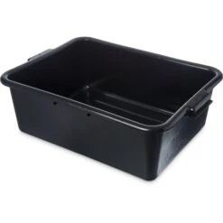 CARLISLE Bus Box, 15"x20"x7", Blk, PK12