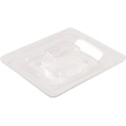 CARLISLE Coldmaster Sixth-Size Lid, Clear, PK2