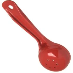 CARLISLE Perforated Short Handle, 2 Oz., Red, PK12 -Zoro Tools Shop Grainger 279143