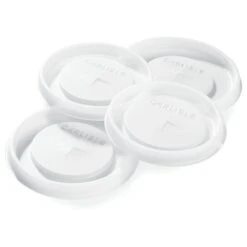 CARLISLE Disposable Lid, Fits 5822, Translucent