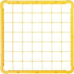 CARLISLE Dvde Glss Rack Ext, 1.78", Ylw, 49 Comp, PK6 -Zoro Tools Shop Grainger 290510