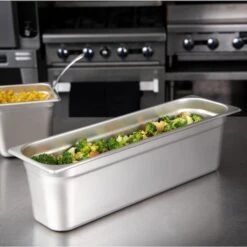 CARLISLE DuraPan, Hlf Lng, Lt Ga., SS Pan 6", PK6 -Zoro Tools Shop Grainger 331693