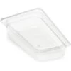 CARLISLE Food Pan PC, 1/3, Clr, PK6
