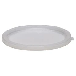 Round White Poly Lid 2 Qt