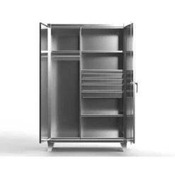 12 Wardrobe Cabinet, 36" W, 78" H, Combination Wardrobe