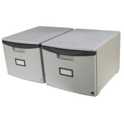 One Drawer Mini File Cabinet, W/Lock