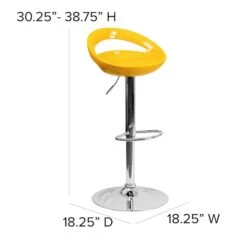 Yellow Vinyl Barstool, Adj Height 12 Yellow Vinyl Barstool, Adj Height -Zoro Tools Shop Grainger CHxxTC3xx1062xxYELxxGGxxDIMSxxead0bc