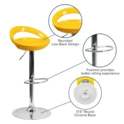 Yellow Vinyl Barstool, Adj Height 18 Yellow Vinyl Barstool, Adj Height -Zoro Tools Shop Grainger CHxxTC3xx1062xxYELxxGGxxinset4xx32ce88
