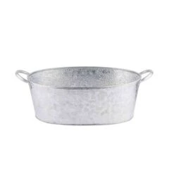 Beverage Tub, SS, Oval, 4 Gal.