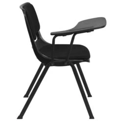 Right Handed Tablet Arm Chair, Plastic, Bk, 21" W, 25.5" L, 32" H, Black -Zoro Tools Shop Grainger RUTxxEO1xx01xxPADxxRTABxxGGxxinset1xx78ce0c