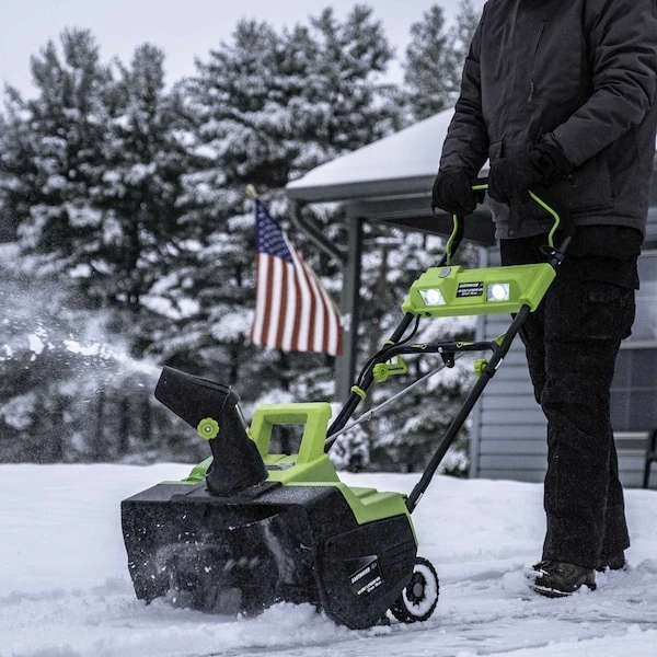 22-Inch 40-Volt Cordless Electric Snow Thrower 2 22-Inch 40-Volt Cordless Electric Snow Thrower - Image 2