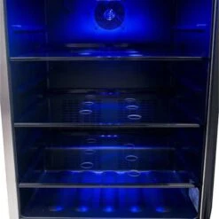 24 Inch Wide 142 Can BuiltIn Beverage Cooler With Stainless Steel Door And Optional Casters -Zoro Tools Shop HM20Wallace20Inc CBR1501SLDxxImg5xxb8572c