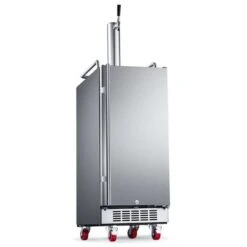 15 Inch Wide 1 Tap Outdoor Kegerator With Forced Air Refrigeration And Air Cooled Beer Tower -Zoro Tools Shop HM20Wallace20Inc KC1500SSODxxImg2xxccee2e