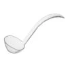 Clear Disposable Plastic Large Serving Ladles (48 Ladles), 48PK