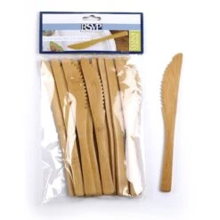 Bamboo Knife - Polybag, 12PK