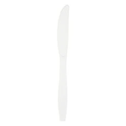 White Plastic Knives, 7.5", 600PK