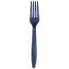 Navy Blue Plastic Forks, 7", 288PK