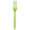 Fresh Lime Green Plastic Forks, 7", 288PK