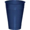 Navy Blue Plastic Cups, 12oz, 240PK