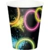 Creative Converting Glow Party Cups, 9oz, 96PK