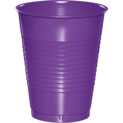 Amethyst Purple Plastic Cups, 12oz, 240PK