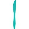Teal Lagoon Plastic Knives, 7.5", 288PK