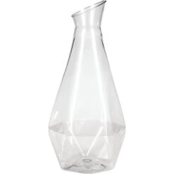 Plastic Fractal Carafe, 45oz, 6PK