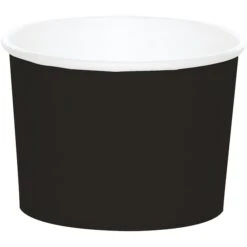 Creative Converting Black Treat Cups, 3.5"x2.5", 96PK