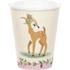 Creative Converting Little Deer Birthday Paper Cups, 9oz, 96PK