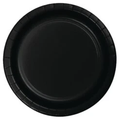 9" Black Paper Plates 240 PK