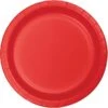 Classic Red Banquet Plates, 10", 240PK