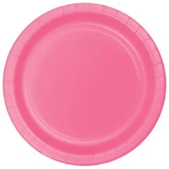 Candy Pink Banquet Plates, 10", 240PK