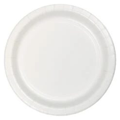 White Dessert Plates, 7", 900PK