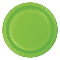 7" Fresh Lime Green Dessert Plates 240 PK