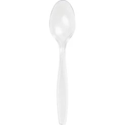 Clear Plastic Spoons, 6.75", 288PK