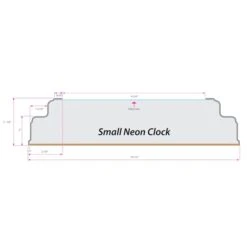 University Of Kansas Double Neon 15" Clock -Zoro Tools Shop Holland20Bar20Stool20Co Clk15Dimensions 18