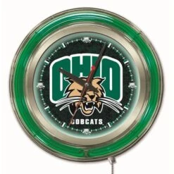 Ohio University Double Neon 15" Clock