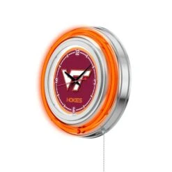 Virginia Tech University Double Neon 15" Clock 14 Virginia Tech University Double Neon 15" Clock -Zoro Tools Shop Holland20Bar20Stool20Co Clk15VATechxx2xx8acee4