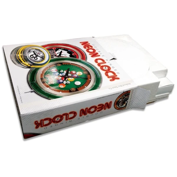 Virginia Tech University Double Neon 15" Clock 5 Virginia Tech University Double Neon 15" Clock - Image 5