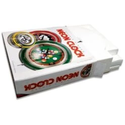 Beer 5 Cents Double Neon Ring, 15" Dia. Logo Clock -Zoro Tools Shop Holland20Bar20Stool20Co Clock Pkg1 22