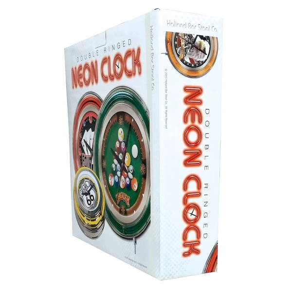 Miami University (OH) Double Neon 19" Clock 7 Miami University (OH) Double Neon 19" Clock - Image 7