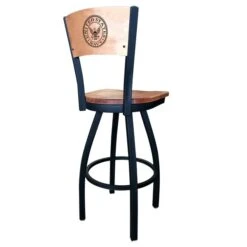 25" Blk Wrinkle U.S. Navy Swivel Bar Stool, Laser Engraved Back -Zoro Tools Shop Holland20Bar20Stool20Co L038NavyBWMMxx2xx9d50a6