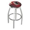 L8C2C Calgary Flames 36" Swivel Bar Stool With Chrome Finish