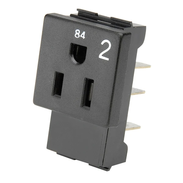 15 Amp Circuit 2 Receptacle, 4PK 1 15 Amp Circuit 2 Receptacle, 4PK