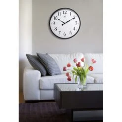 18" Black Office Clock -Zoro Tools Shop Infinity20Instruments20LTD 20016BKxx1567xxEnvxxe0a993